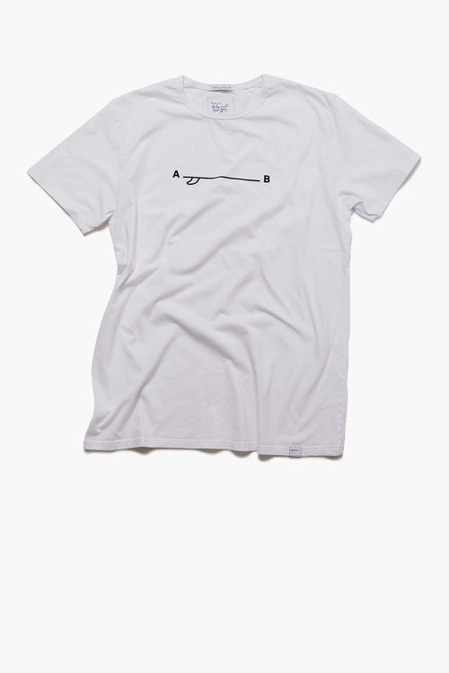 SIMPLE - Camiseta algodón orgánico - Blanca espuma