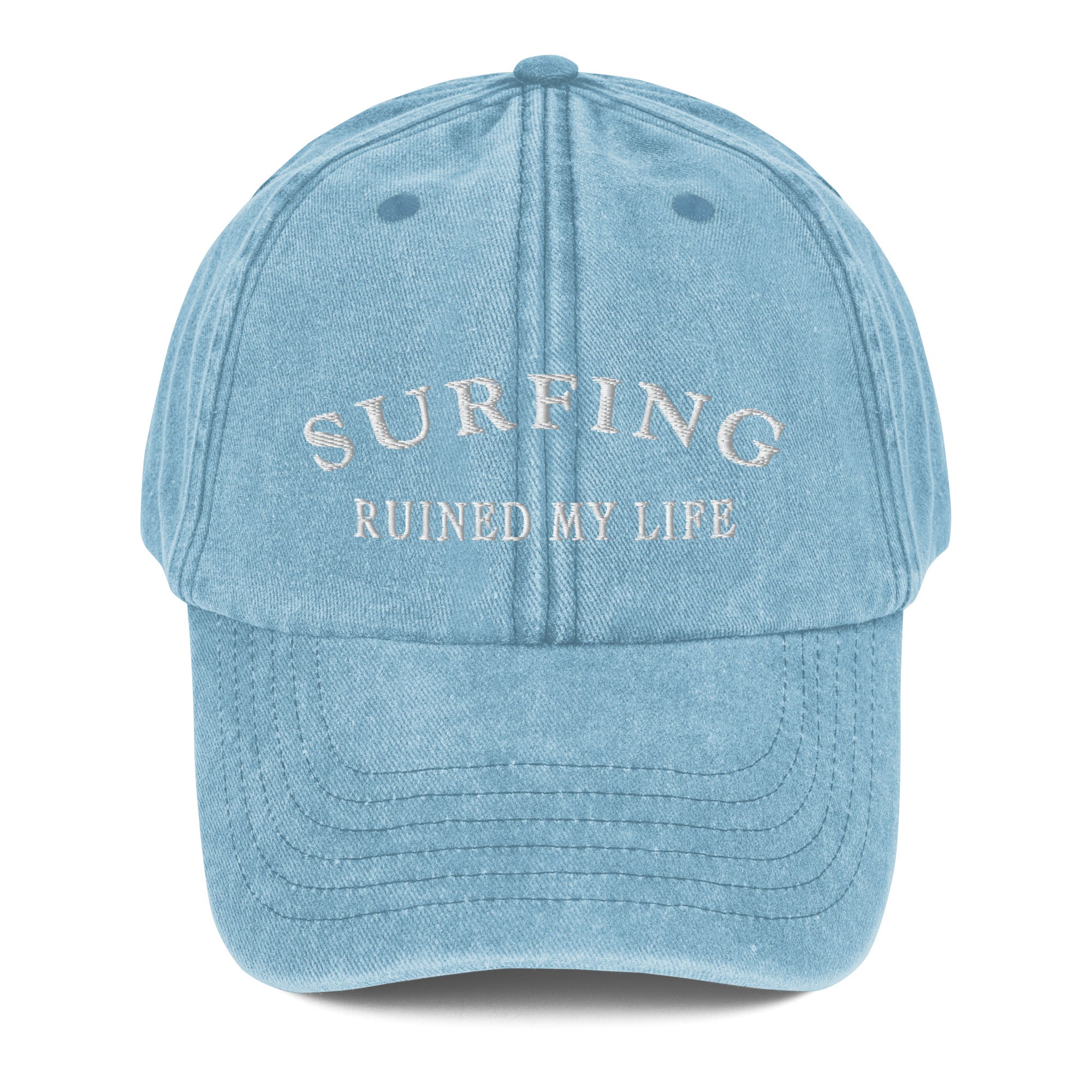 Surfing Ruined My Life {Gorra vintage}
