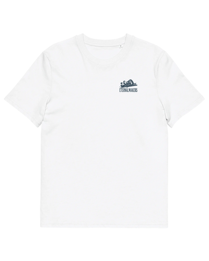 Camiseta The Makers - Algodón Orgánico Blanca