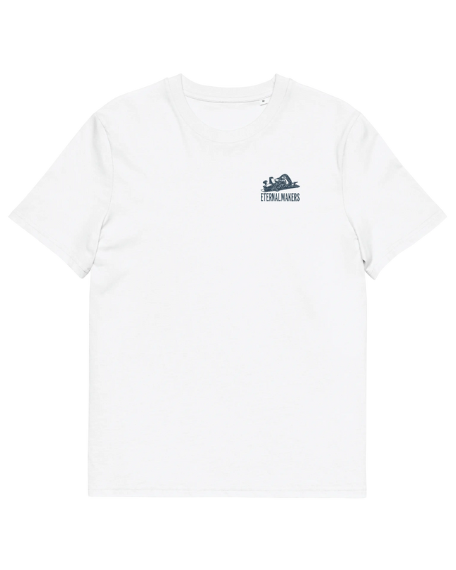 Camiseta The Makers - Algodón Orgánico Blanca