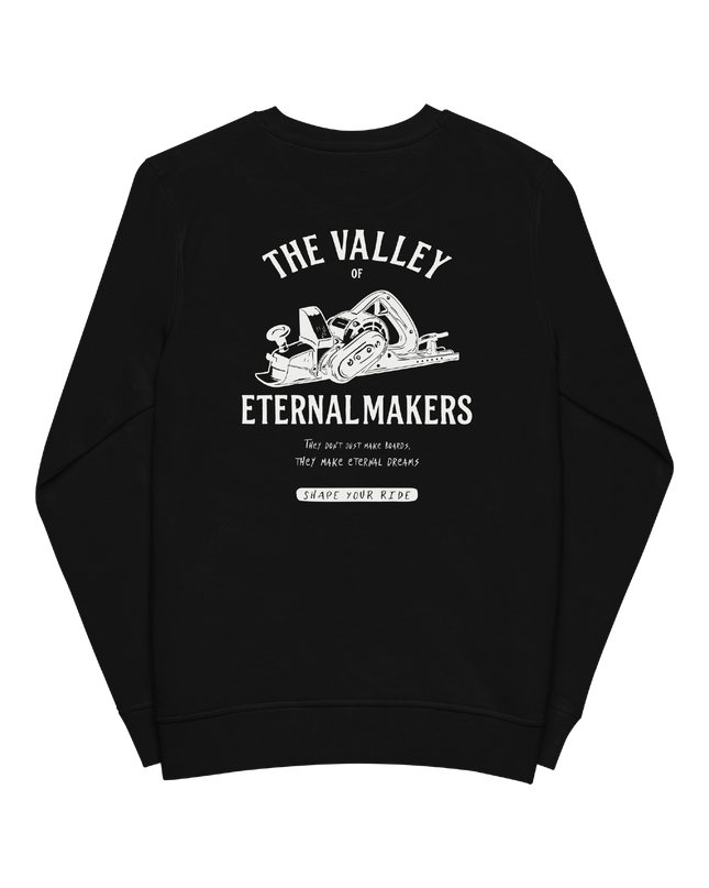 Sudadera orgánica Eternal Makers - Black | French Navy