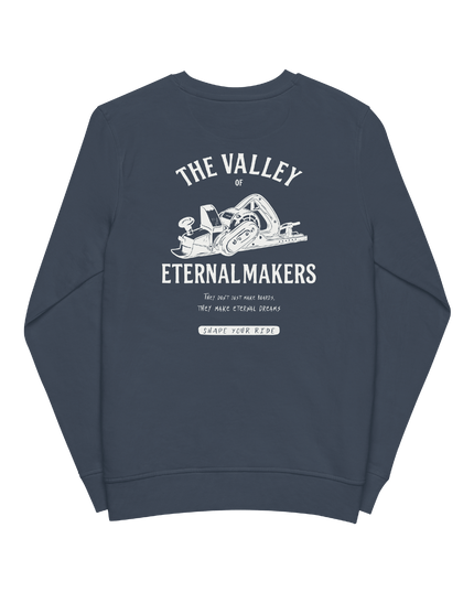 Sudadera orgánica Eternal Makers - Black | French Navy
