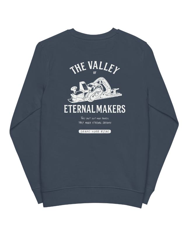 Sudadera orgánica Eternal Makers - Black | French Navy