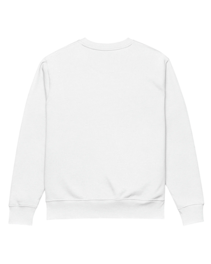 Sudadera The Surf Valley - Blanca & Bordado