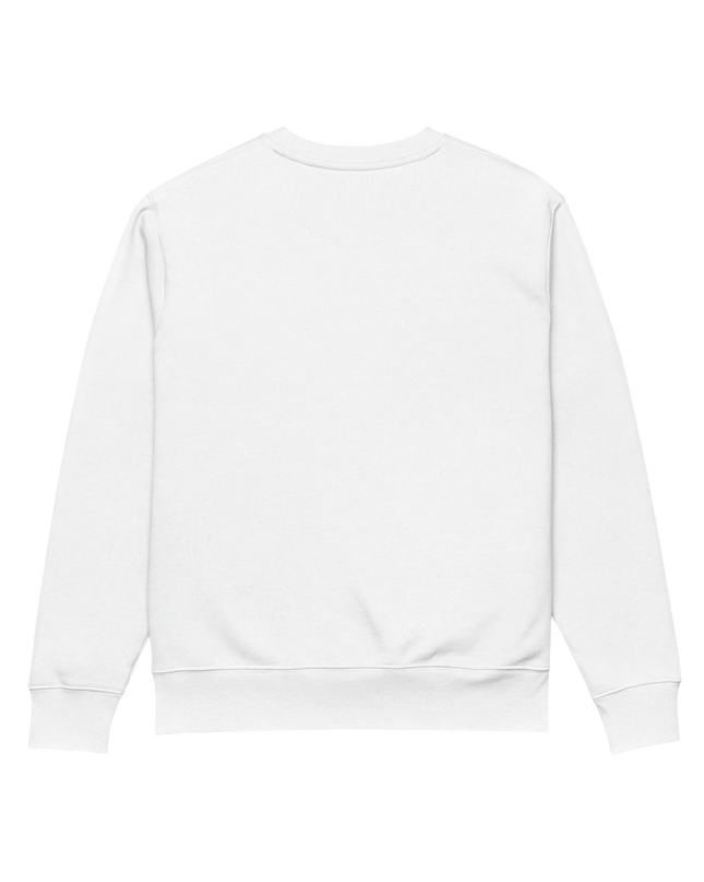 Sudadera The Surf Valley - Blanca & Bordado