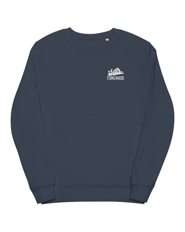 Sudadera orgánica Eternal Makers - Black | French Navy