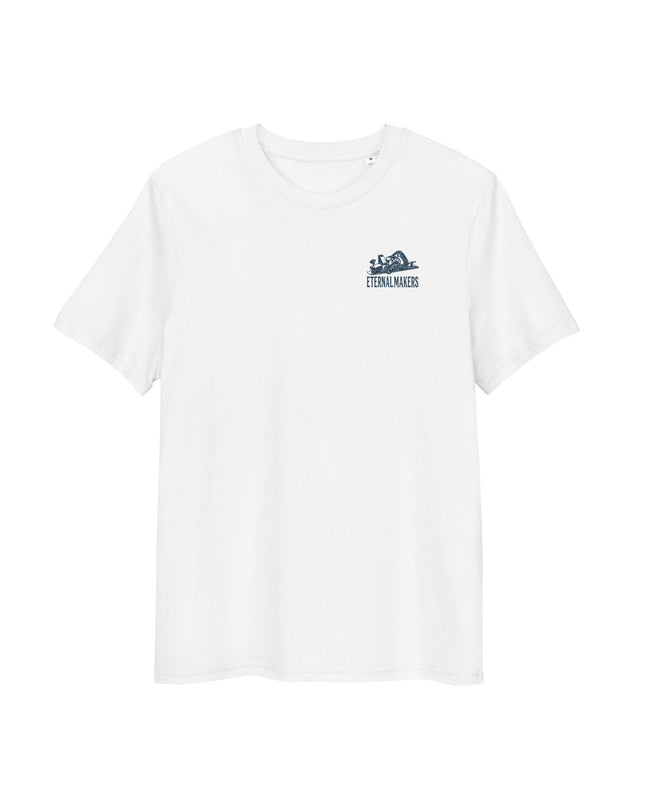 Camiseta The Makers - Algodón Orgánico Blanca