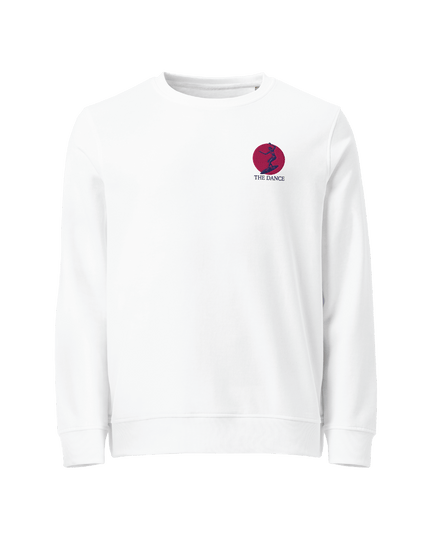 Sudadera orgánica The Dance - Blanca
