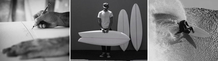 Shapers surf haciendo tablas de surf