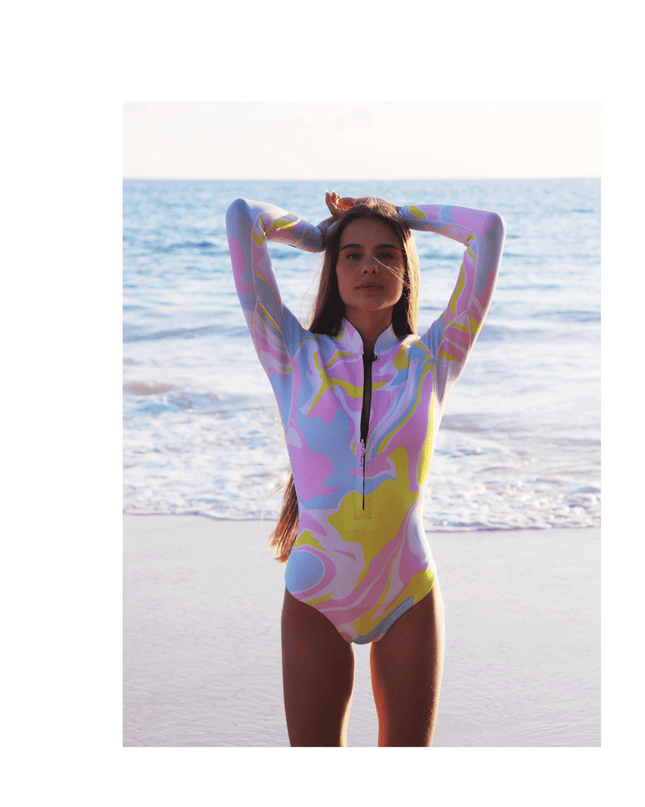 Marshmallow short wetsuit