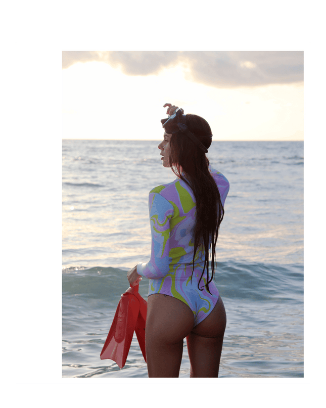 Marshmallow short wetsuit