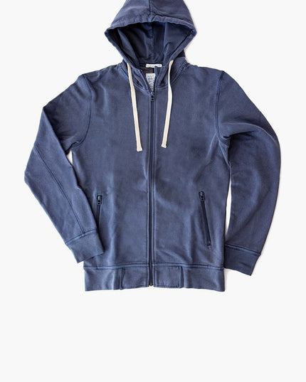 ZIP - Organic cotton sweatshirt - Southern blue 