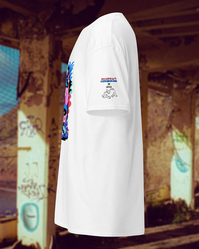 Camiseta 10 point Ride - Unisex Blanco