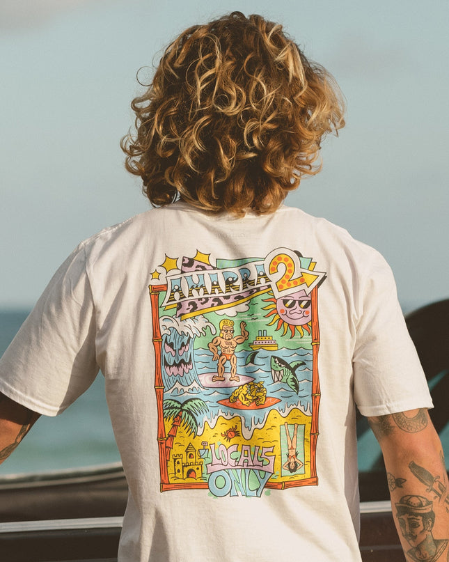 Camiseta Locals Only- Unisex Blanco