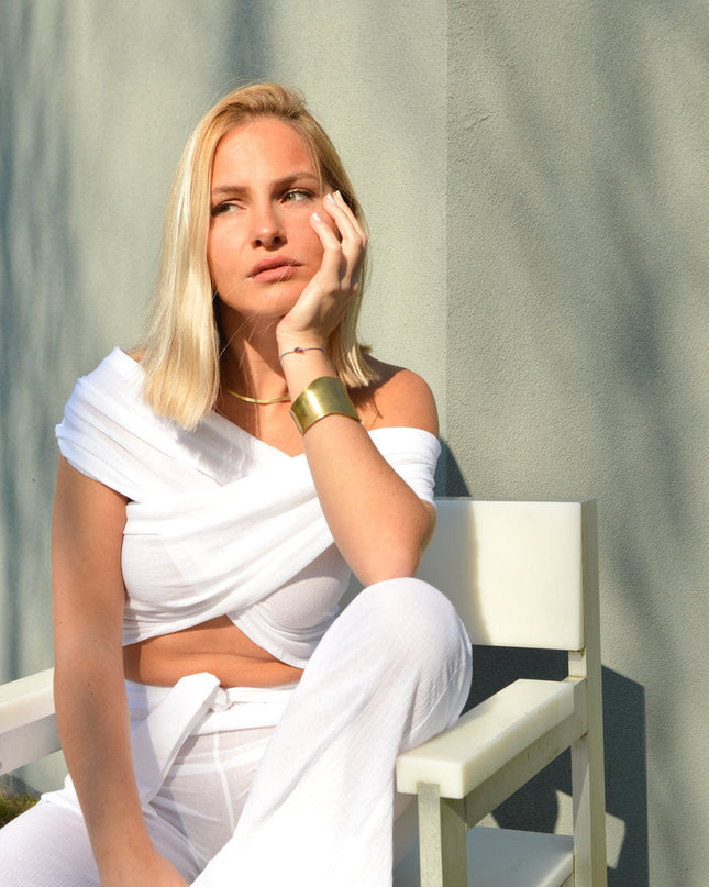 Pants "White Quartzo"