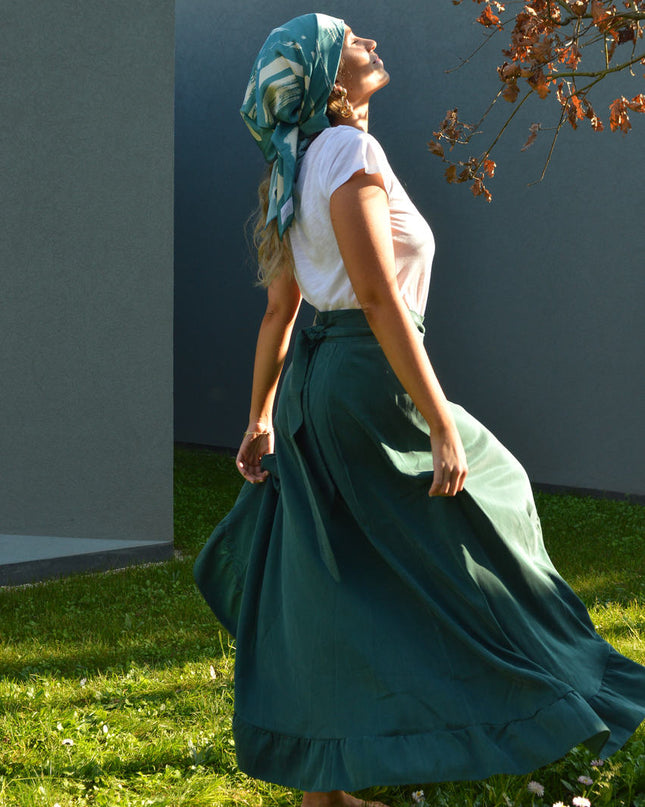 "Esmeralda" Long skirt