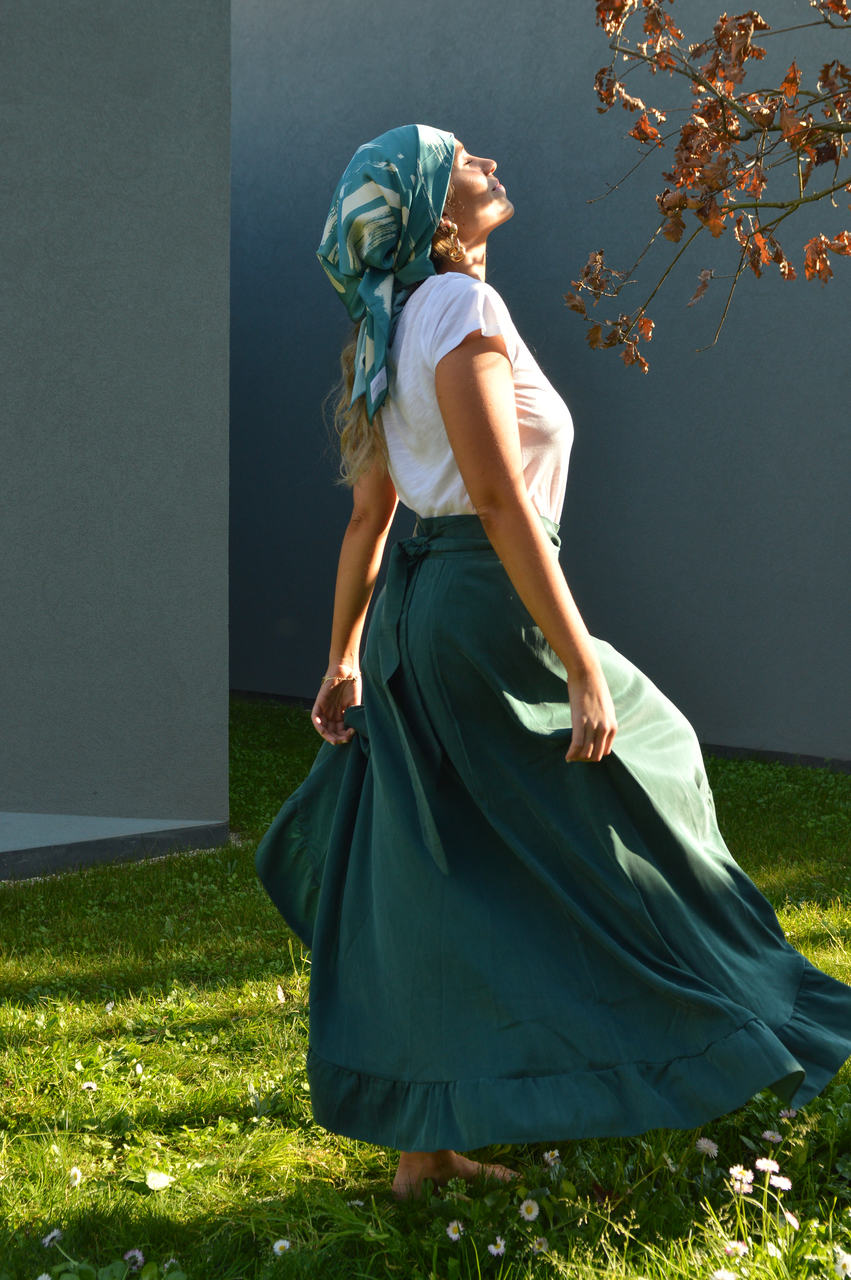 "Esmeralda" Long skirt
