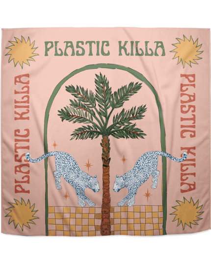 "Plastic Killa" 110x110 cms