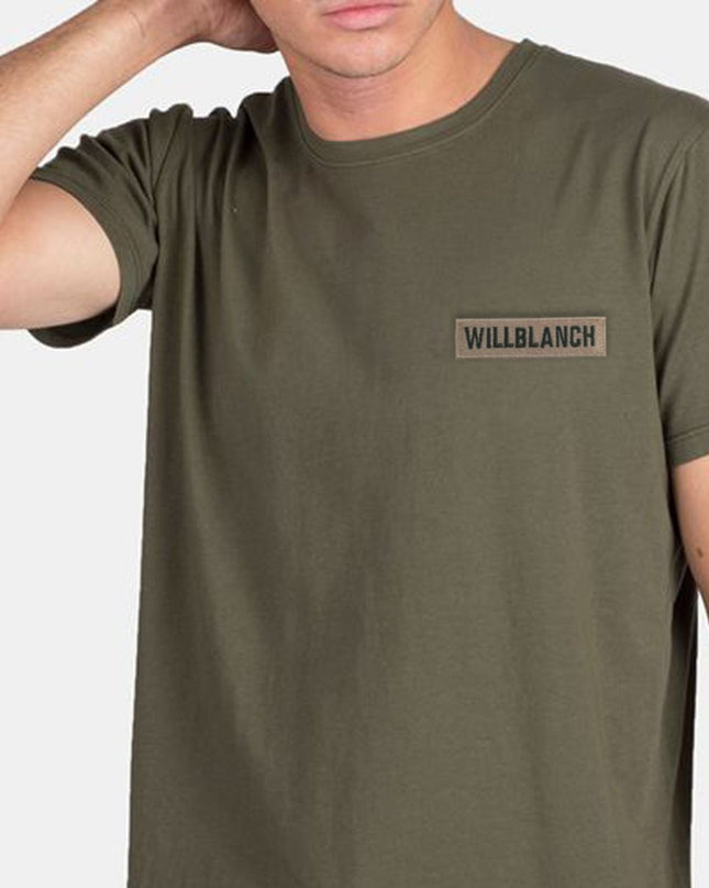 GREEN PATCH T-SHIRT