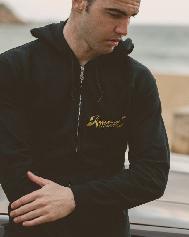 Sudadera Open 24/7- Unisex Negro
