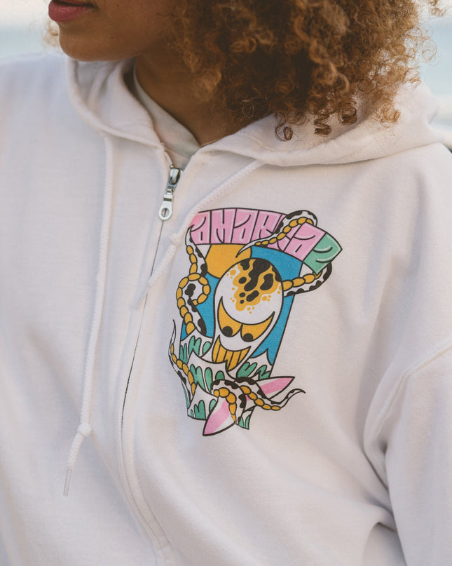 Sudadera Octopus- Unisex Blanco