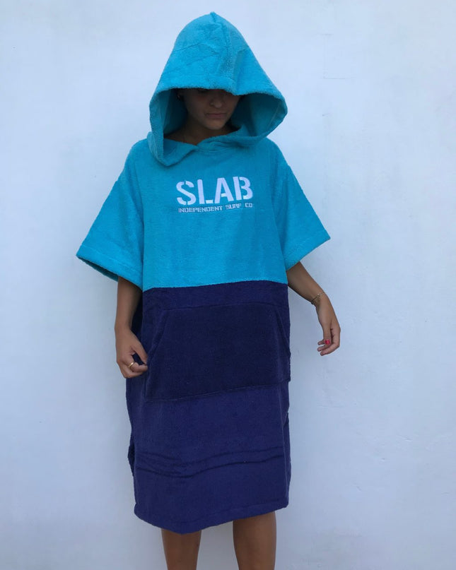Blue poncho size S/M