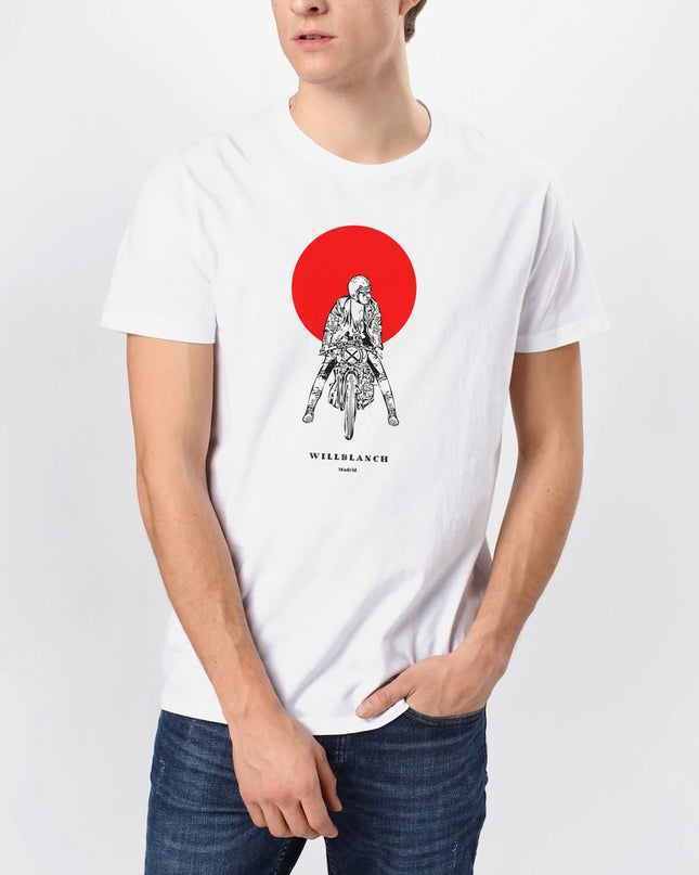 RED SUN RIDER T-SHIRT