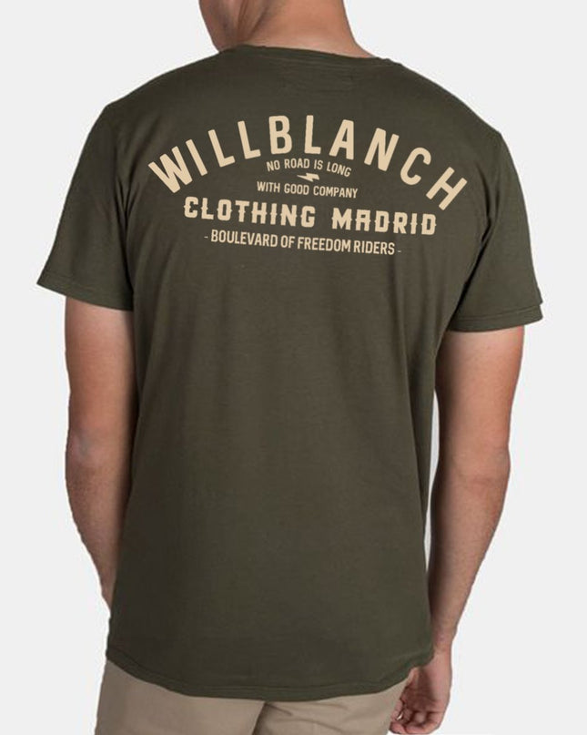 GREEN PATCH T-SHIRT