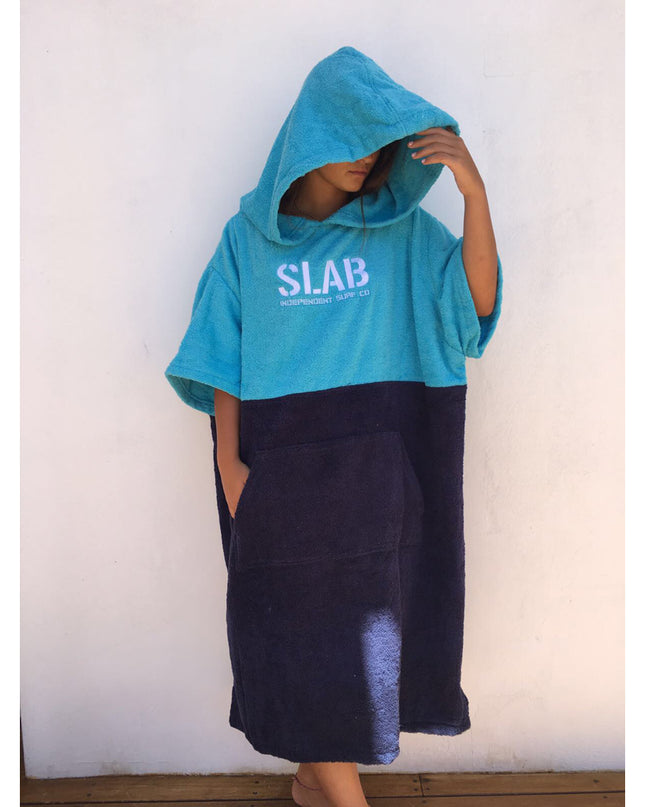 Blue poncho size M/L