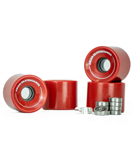 RED WHEELS + BEARINGS