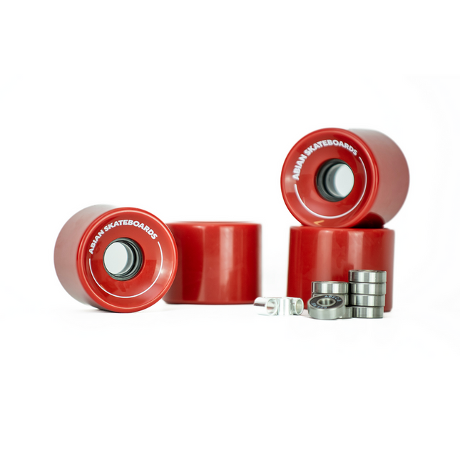 RUEDAS ROJAS + RODAMIENTOS