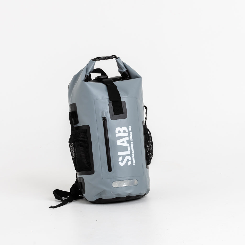 Dry backpack / waterproof backpack gray 35L