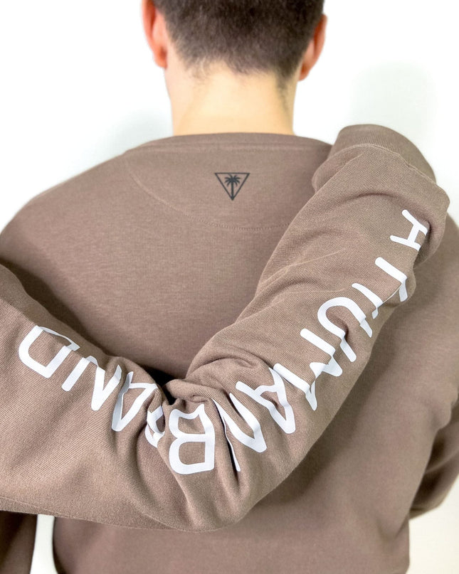 Sleeve-print Organic Sweatshirt
