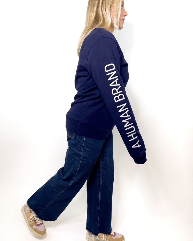 Sleeve-print Organic Sweatshirt