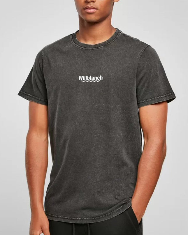 CAMISETA ACID WASHED BLACK