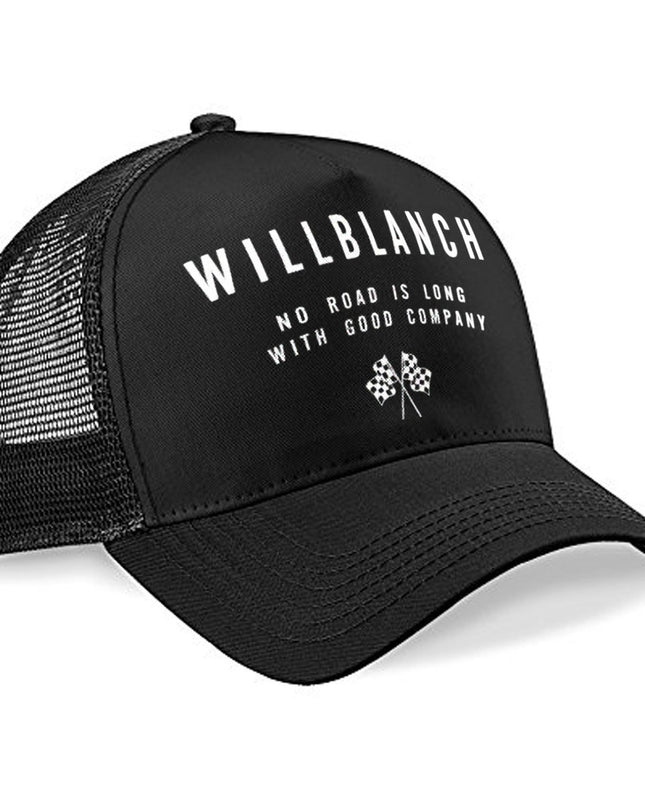 BLACK STAR TRUCKER CAP