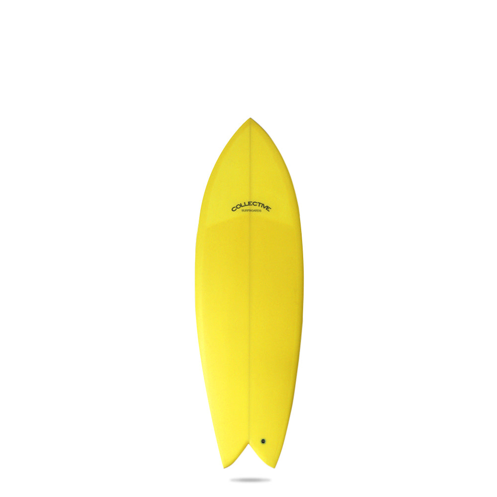 Retro fish twin - custom shape | Collective Surfboards