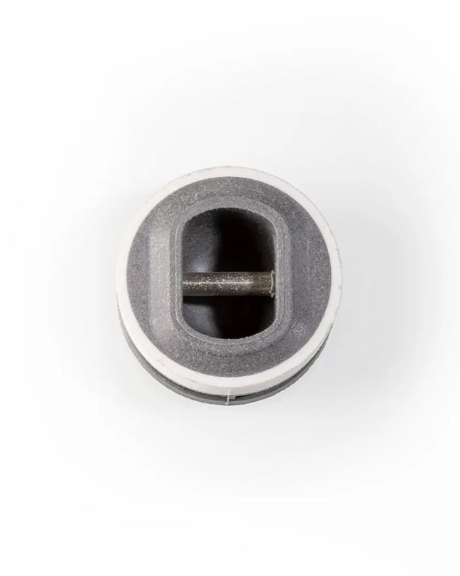 Leash Plug. Two materials. Color: Black