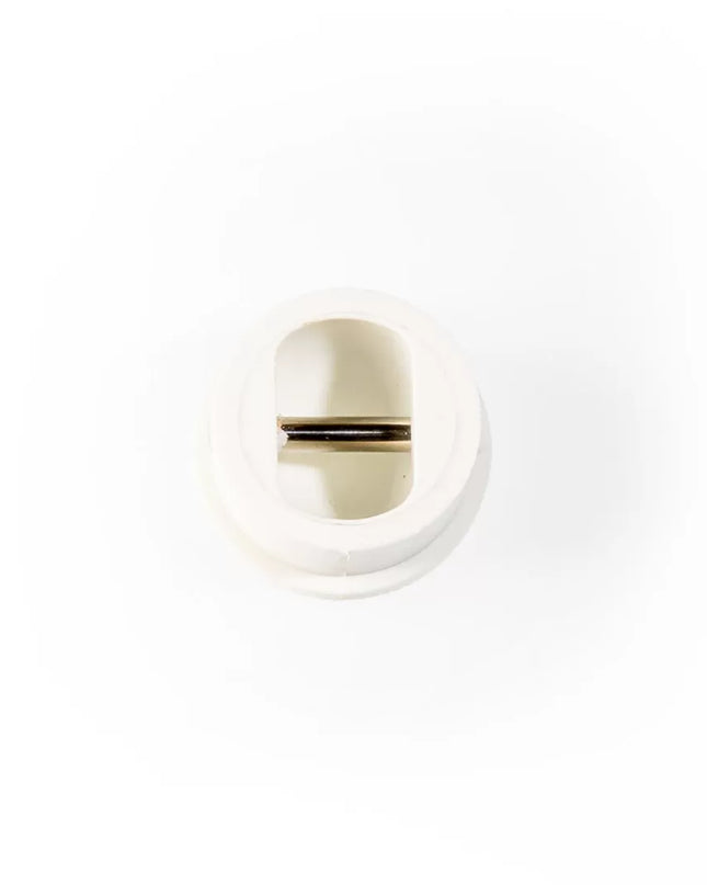 Leash Plug. A material. Color: Black