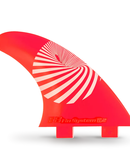 Coral FCS Fiberglass Surf FINS Compatible E8 FIN SYSTEM Size: A2 M 65-80 Kg.