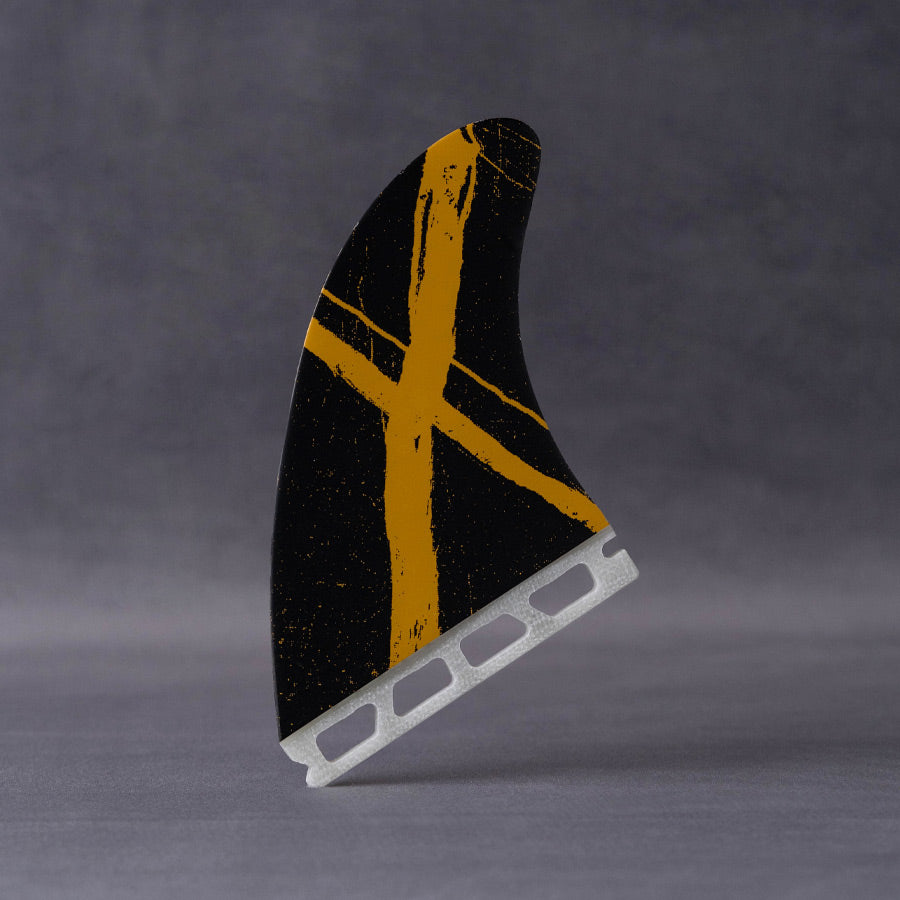 Rocket M mustard - Deflow Surf &amp; Longboard Fins
