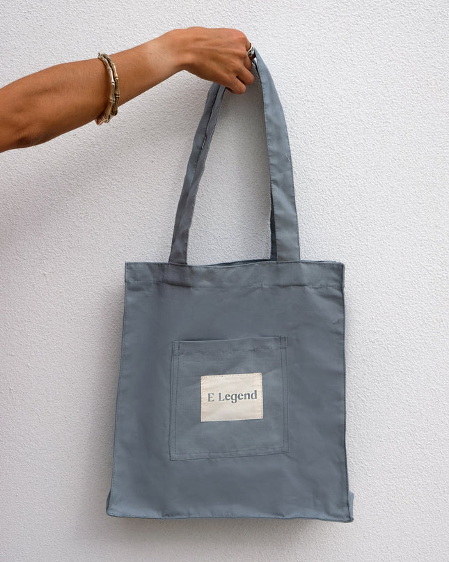 Totebag Blue Linen