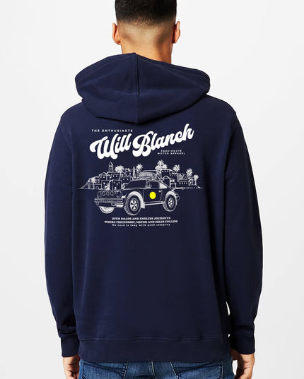 PORSCHE SAFARI BLUE NAVY SWEATSHIRT