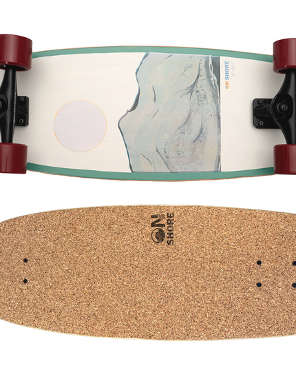 Limited edition Surfskate Skeleton Bay model