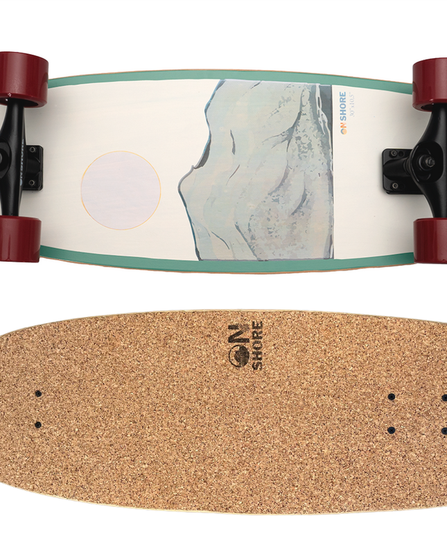 Limited edition Surfskate Skeleton Bay model