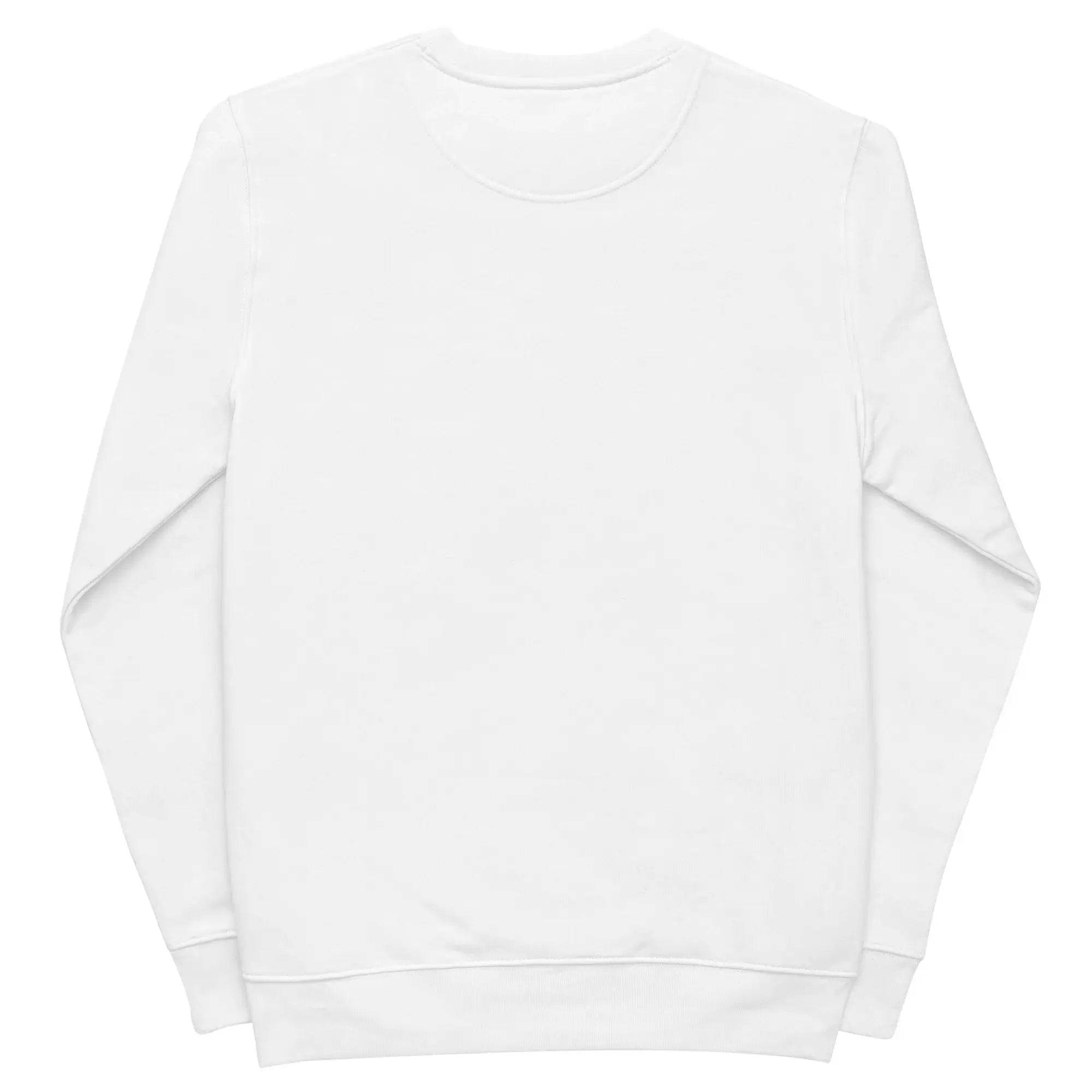 Quality Custom Shapes {White Ecological Sweatshirt}