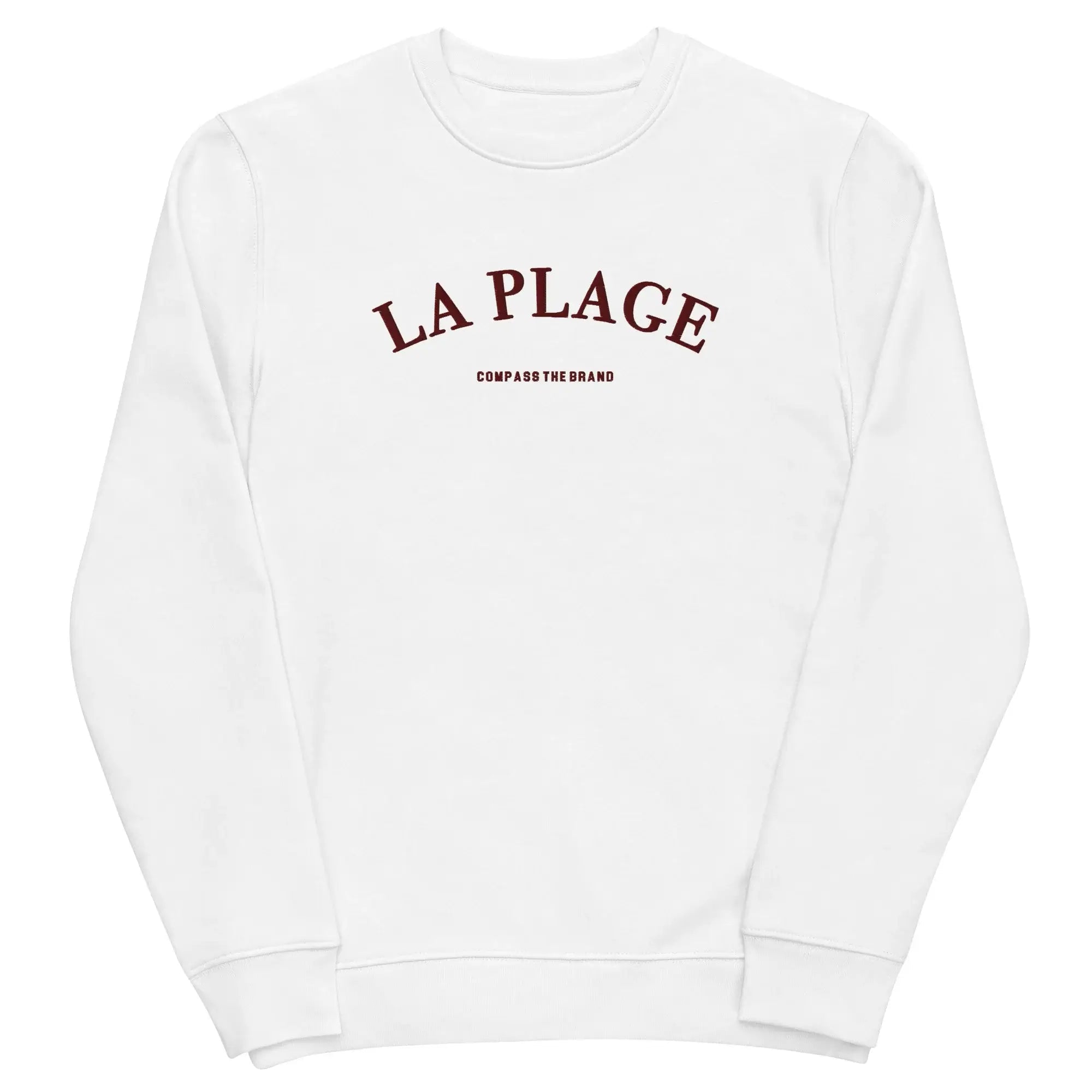 La Plage {White Ecological Sweatshirt}