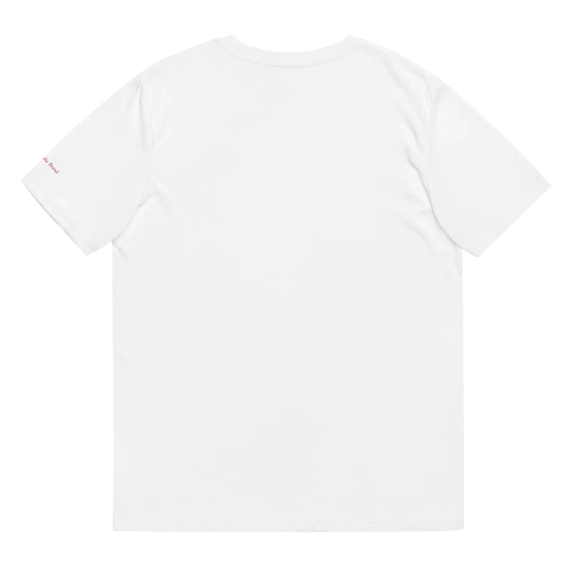 Quality Custom Shapes {White Organic Cotton T-shirt}