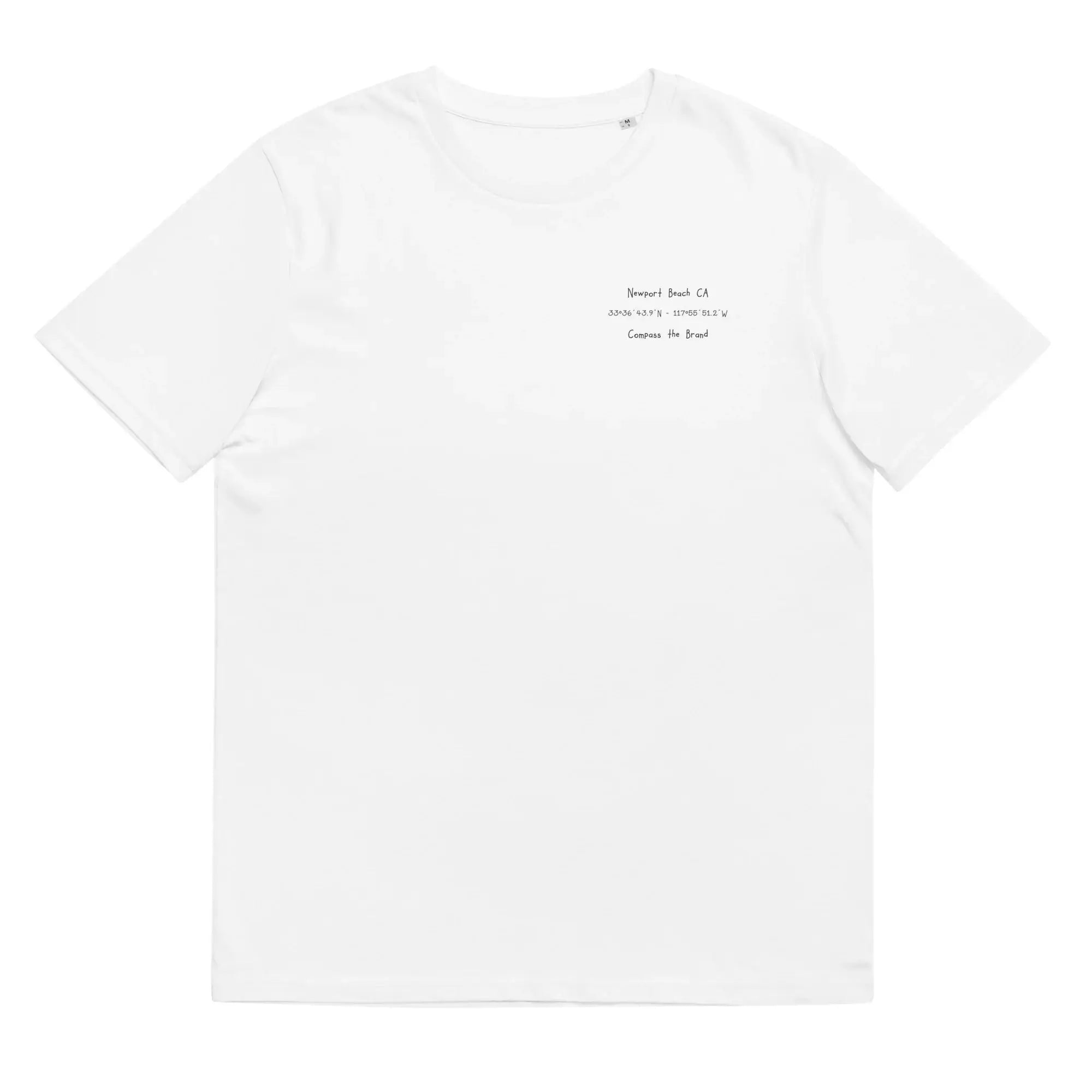 Compass Board Co. {White Organic Cotton T-Shirt}