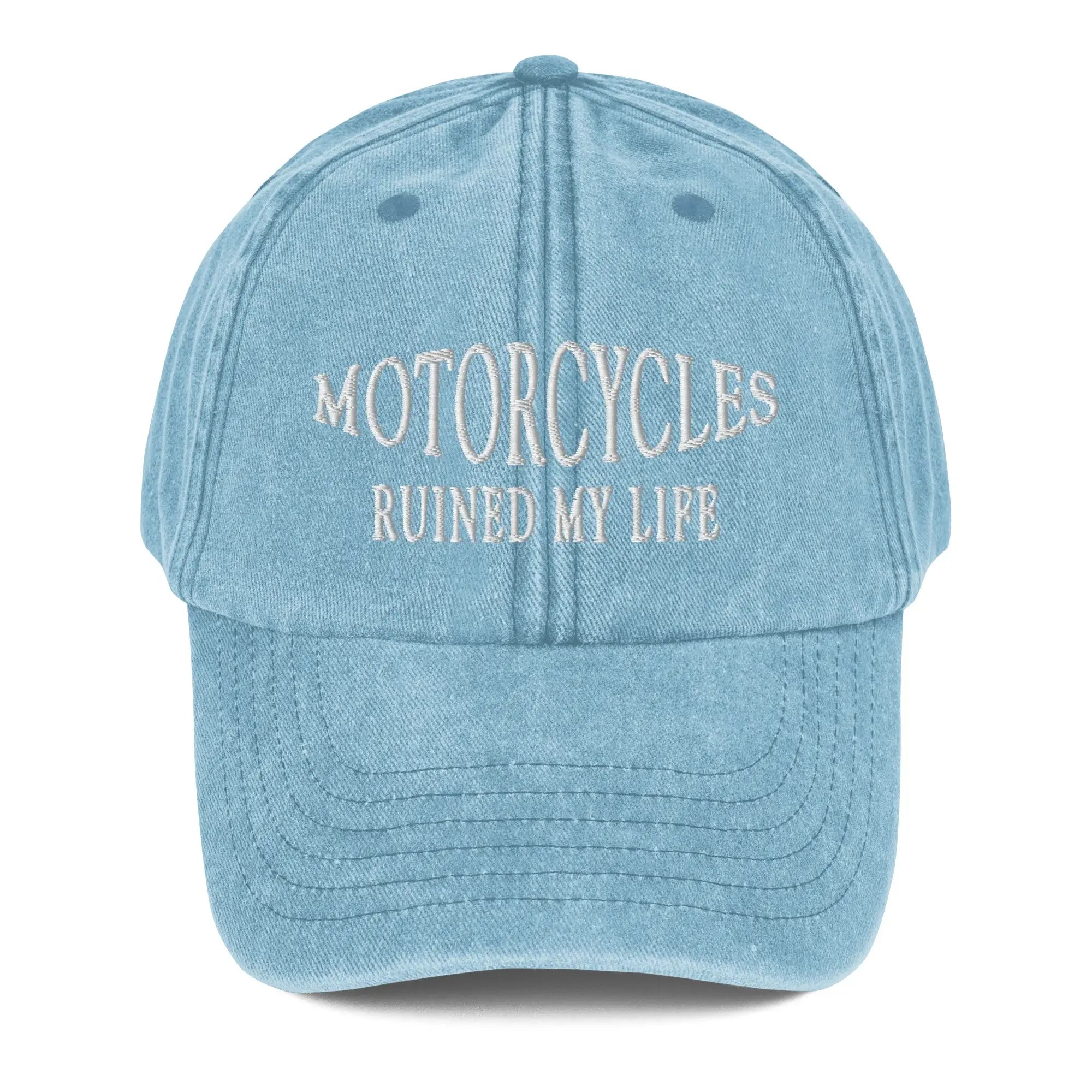 Motorcycles Ruined My Life {Gorra Vintage}